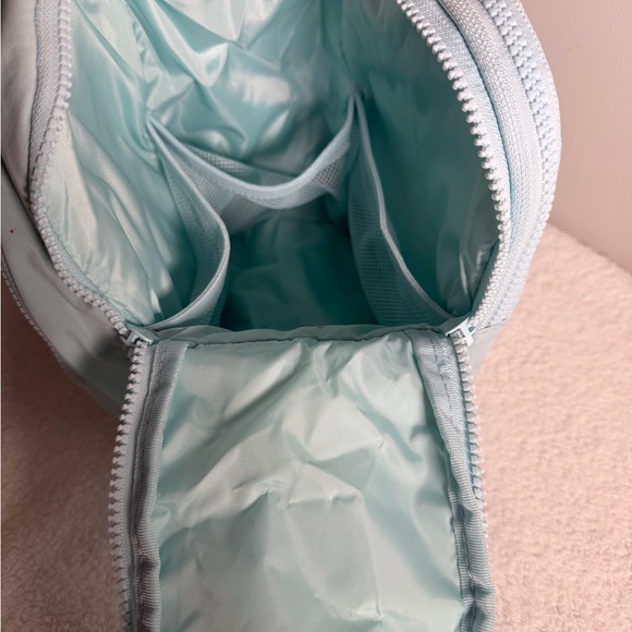 Light Blue Quilted Cosmetic bag - Picture 3 of 6